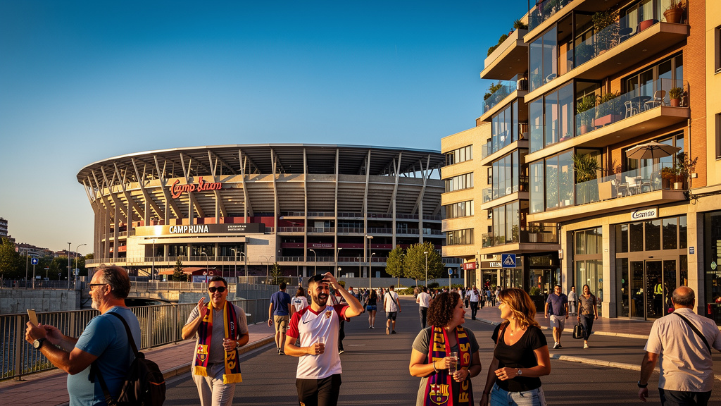 Prix immobilier à Barcelone : les travaux du Camp Nou changent la donne
